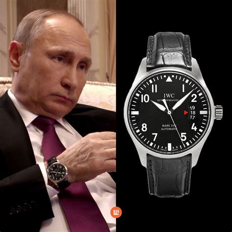 vladimir putin iwc|wristwatches of putin.